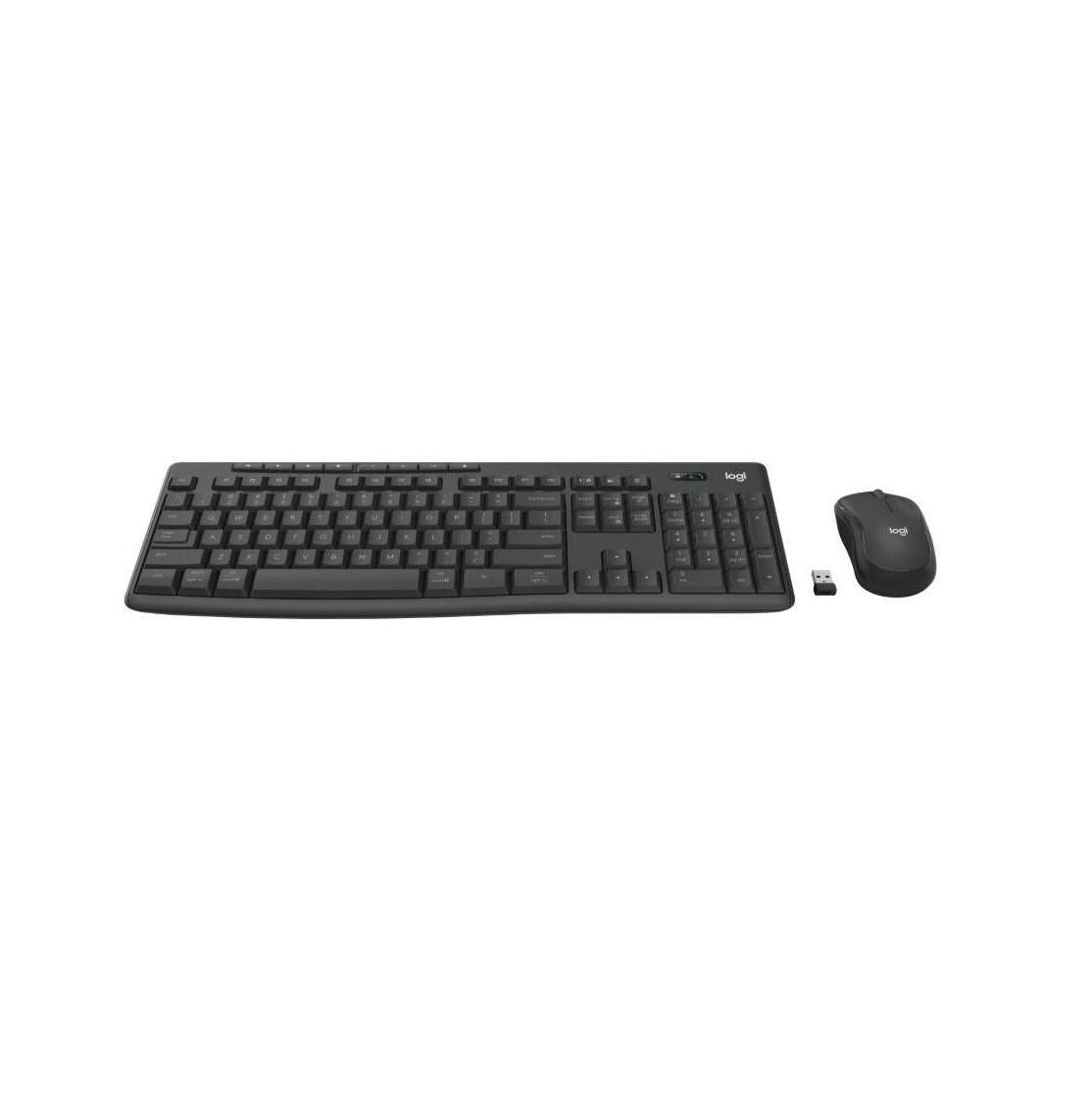 Logitech MK370 Wireless Keyboard Mouse Combo Silent Touch Smooth Optical Tracking