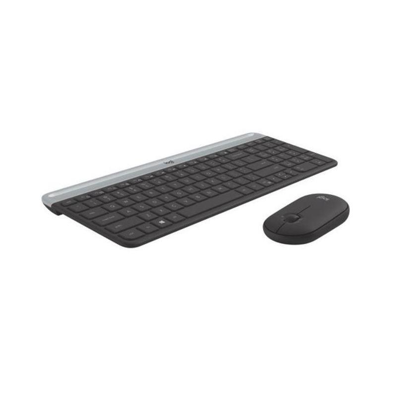 Logitech MK470 Slim Wireless Keyboard Mouse Combo Nano Receiver