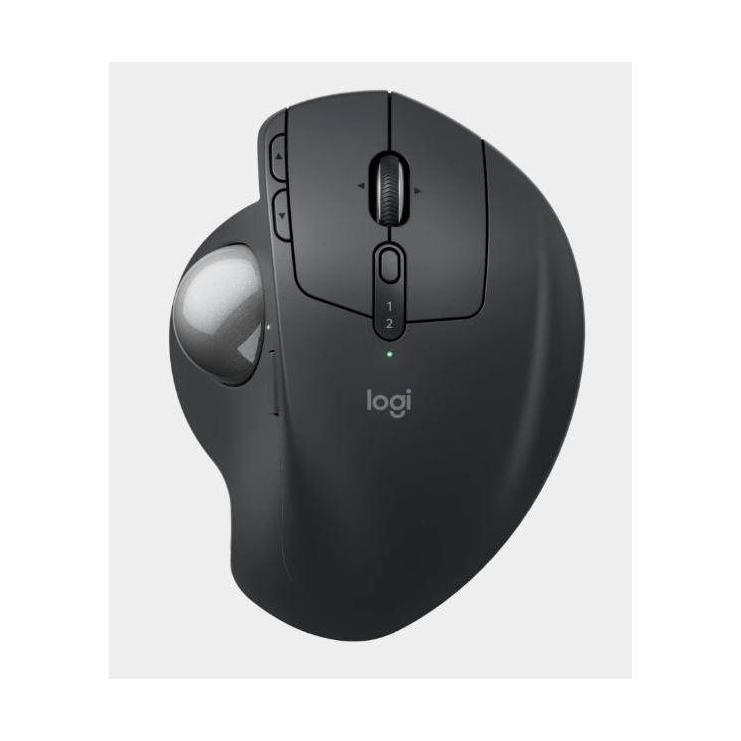 Logitech MX Ergo S Silent Wireless Trackball USB-C Charging Mouse