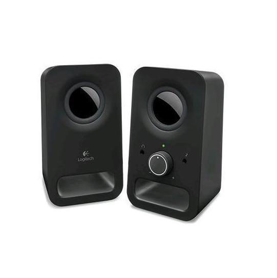 Logitech Z150 6W 2.0 Stereo Speakers AUX Headphone Jack