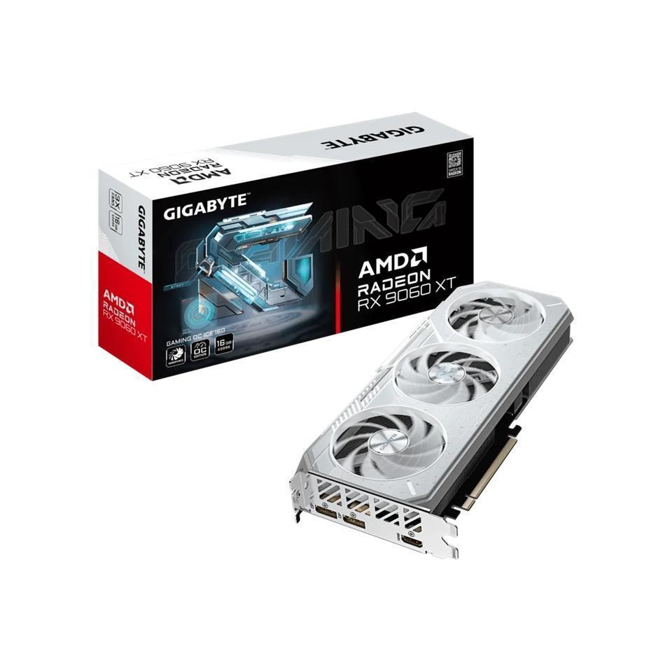 (LS) Gigabyte Radeon RX 9060 XT GAMING OC ICE 16G GDDR6 3320MHz boost 2780MHz...