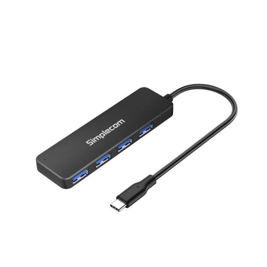 (LS)Simplecom CH340 Compact USB-C to 4 Port USB-A Hub USB 3.2 Gen1
