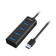 MBEAT 4-Port USB 3.0 Hub 5Gbps Black