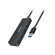 MBEAT 4-Port USB 3.0 Hub 5Gbps USB-C DC Port Compact