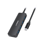MBEAT 4-Port USB-C Hub 5Gbps USB-C DC Port Compact