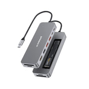 MBEAT Elite 9-in-1 USB-C Hub with M.2 NVMe SSD Enclosure