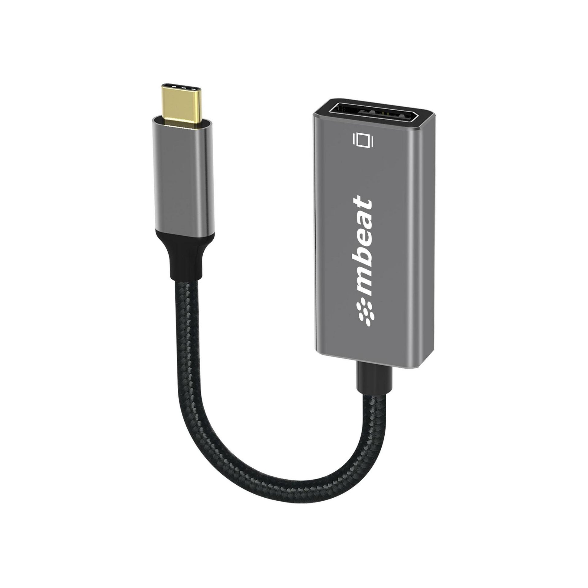 MBEAT Elite USB-C to DisplayPort Adapter 4K@60Hz 15cm