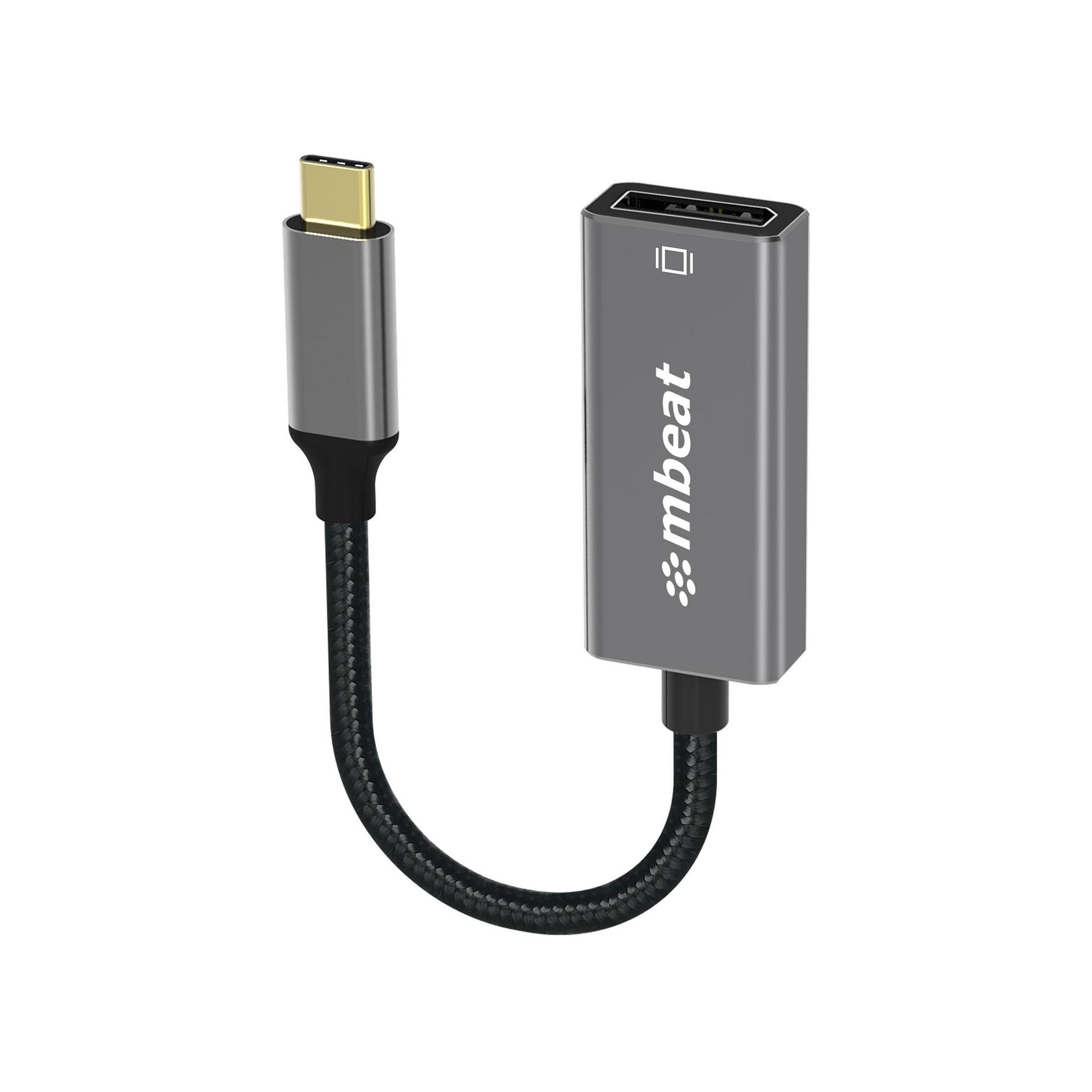 MBEAT Elite USB-C to DisplayPort Adapter 4K@60Hz 15cm