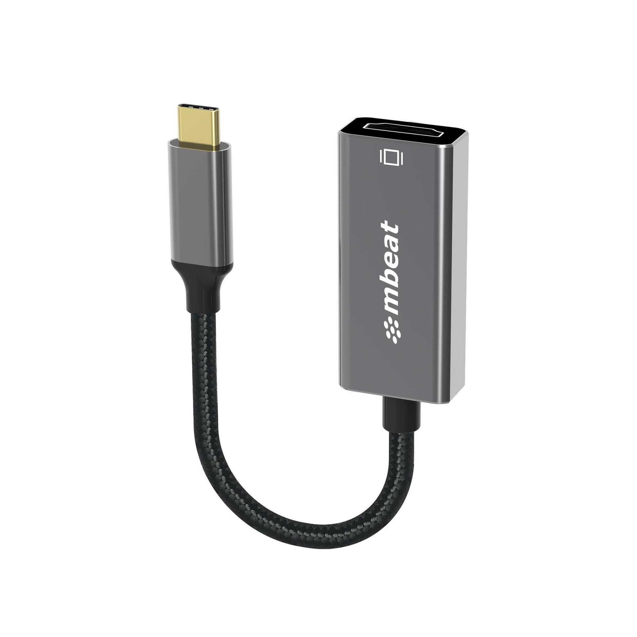 MBEAT Elite USB-C to HDMI Adapter 4K 60Hz Aluminum Cable