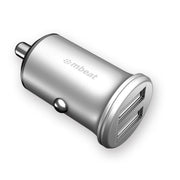 MBEAT Power Dot Pro Dual Port 4.8A 24W Car Charger Metallic