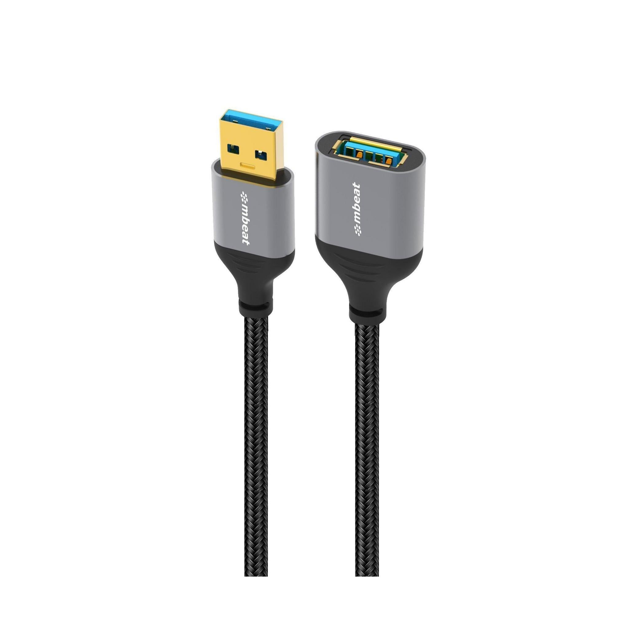 MBEAT Tough Link 1.8m USB 3.0 to USB 3.0 Extension Cable 5Gbps