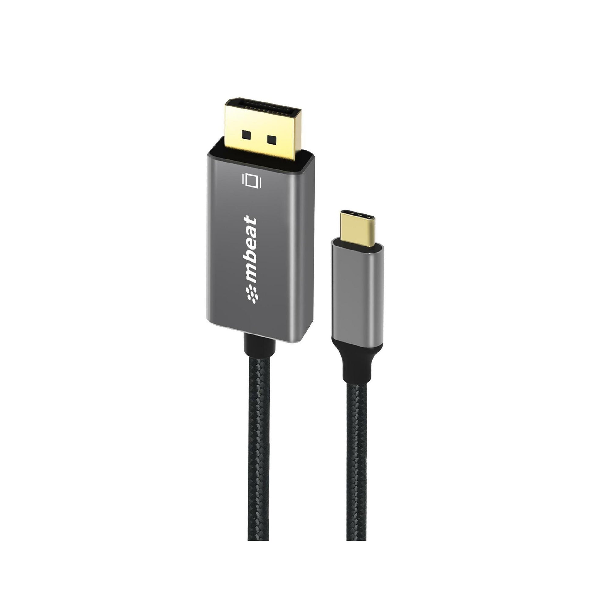 MBEAT Tough Link 1.8m USB-C to DisplayPort 4K 60Hz Cable