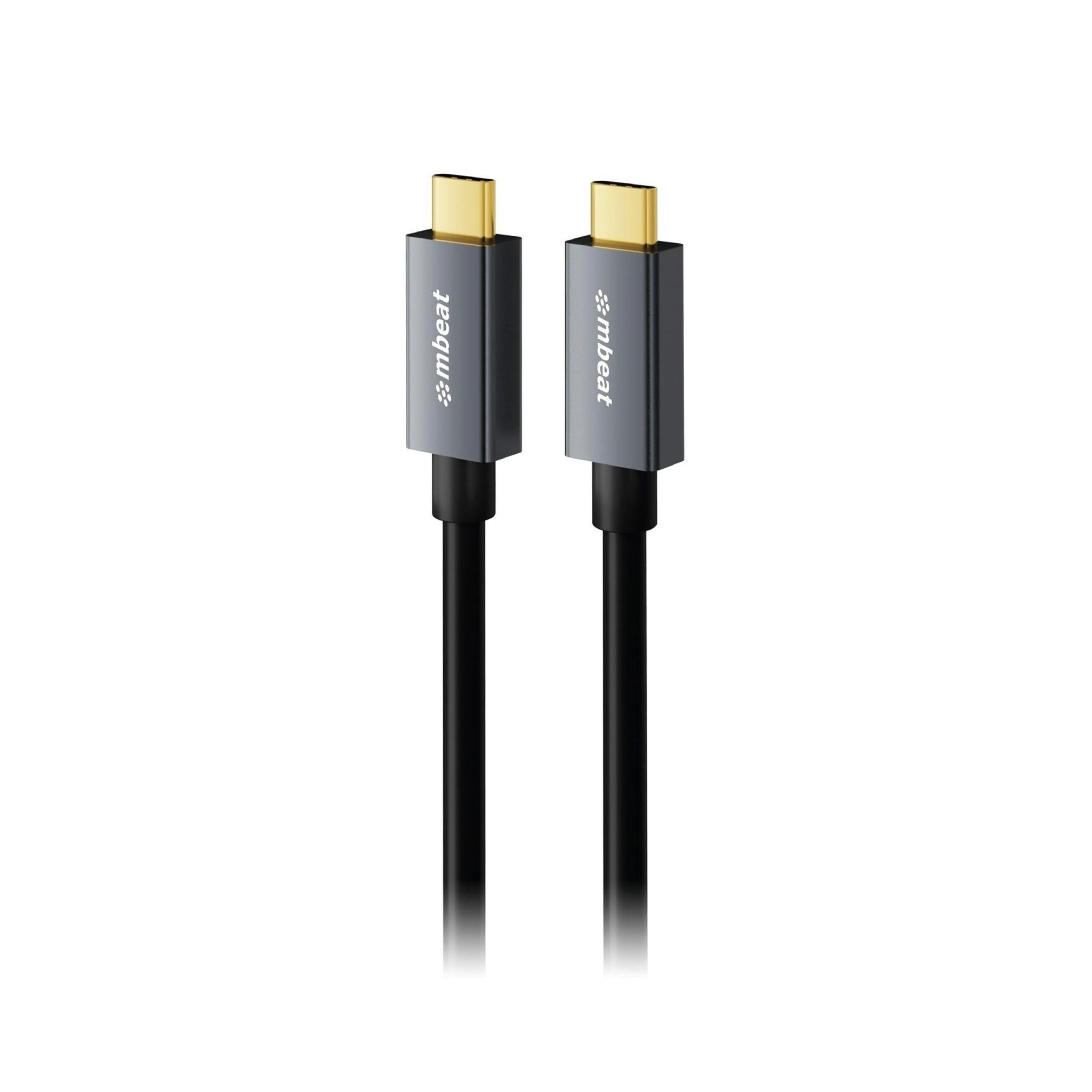 MBEAT Tough Link 1m USB-C Cable Space Grey 8K 60Hz