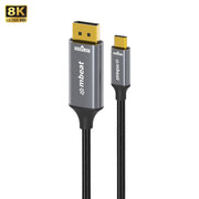 mbeat® Tough Link 8K 1.8m USB-C to DisplayPort Cable Up to 8K@60Hz (7680×4320)