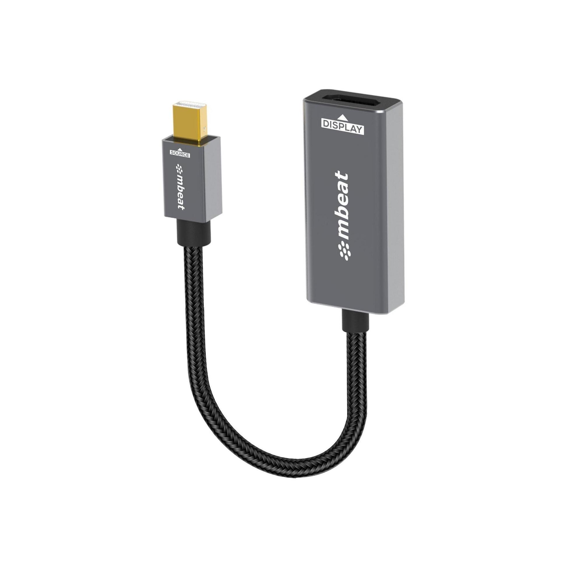 MBEAT Tough Link Mini DisplayPort to HDMI Adapter 1080p 60Hz