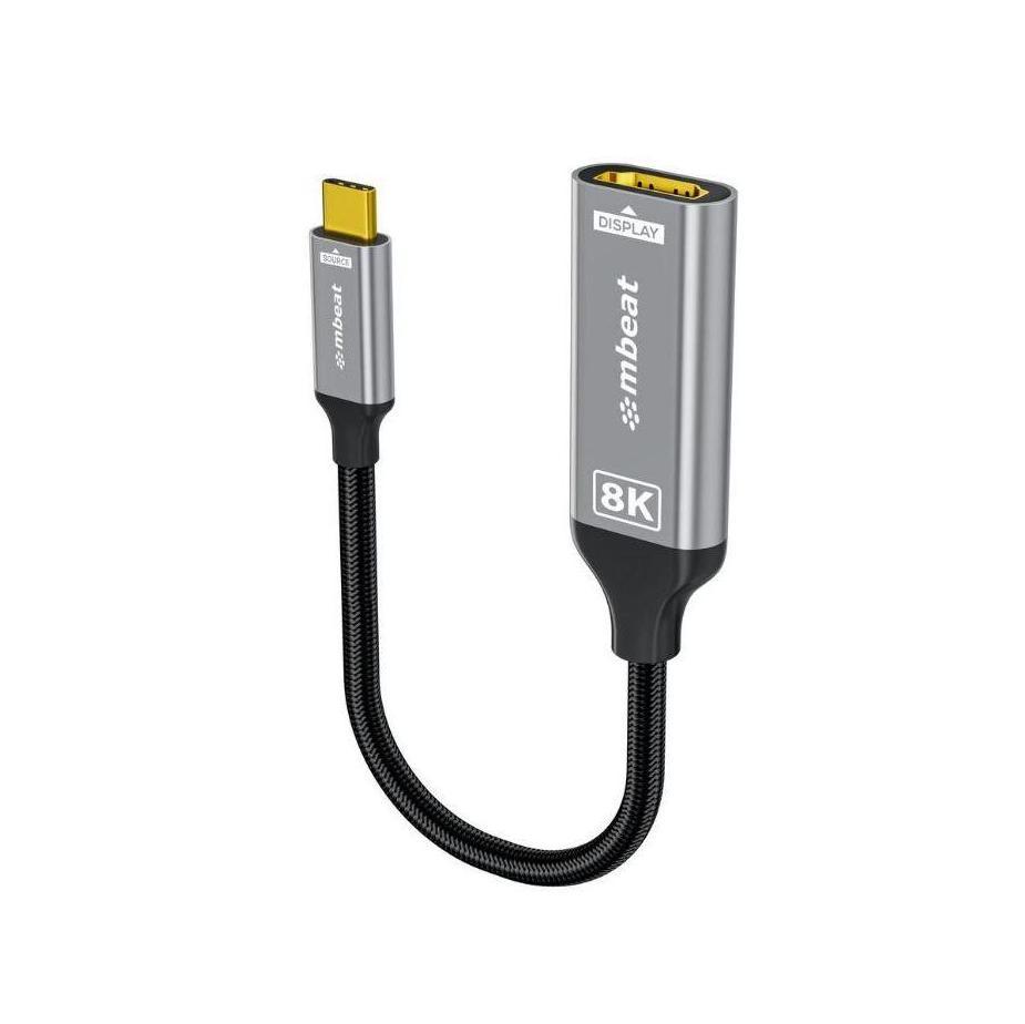 MBEAT Tough Link USB-C to HDMI Adapter Space Grey 8K 60Hz 48Gbps