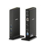 MBEAT USB-C/A Dual HDMI DisplayLink Docking Station 2x HDMI Full HD 60Hz 5x USB-A USB-B 3.0