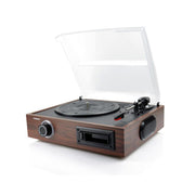 MBEAT USB Turntable Cassette to Digital Recorder 33.3/45/78 RPM