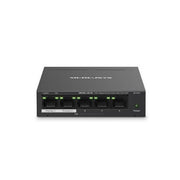 Mercusys MS105GP 5-Port Gigabit Desktop Switch with 4-Port PoE+ 10/100/1000 M...