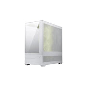 MSI MAG PANO M110R White Mini Tower Micro-ATX/Mini-ITX 270° Glass 3x ARGB Fans