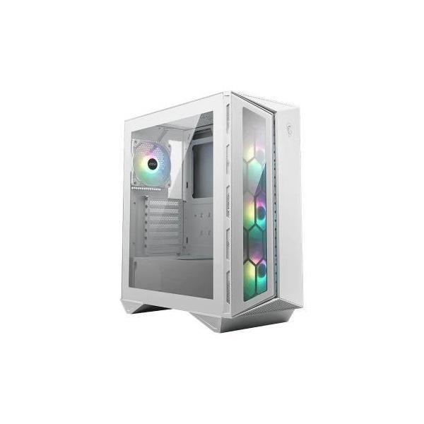 MSI MPG GUNGNIR 110R White Mid-Tower Case Supports ATX / M-ATX / Mini ITX 2x ...