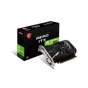 MSI nVidia GeForce GT 1030 AERO ITX 4GD4 OC Video Card PCI-e 3.0 1430 MHz Boo...