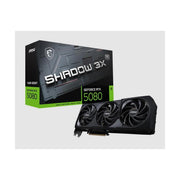 MSI nVidia GeForce RTX™ 5080 16G SHADOW 3X OC Boost: 2640 MHz 16GB GDDR7 Disp...