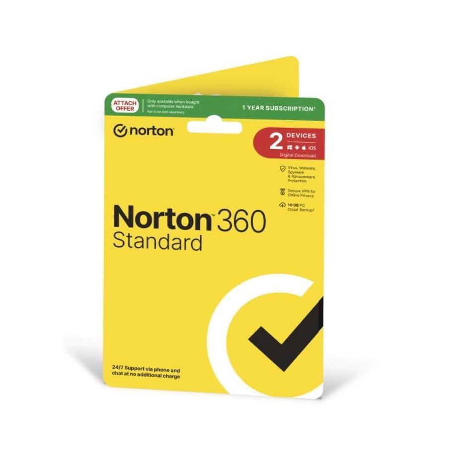 Norton 360 Standard 10GB 2 Devices 1 Year