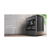 OKINOS Air Cross ATX USB3.0 x 2 Type-C x 1 4mm Tempered Glass Mid Tower Case