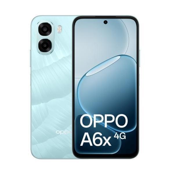 Oppo A6x 4G 128GB 6.75" HD+ 120Hz 4GB Ice Blue Dual SIM 6100mAh