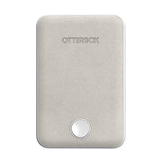 OtterBox 5K mAh Wireless Power Bank for Magsafe With Qi2 -White (78-81463) US...