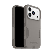 OtterBox Commuter iPhone 17 Pro 6.3" Case Grey with Beige Comfort Raised Edges Camera Control