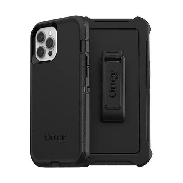 OtterBox Defender Apple iPhone 12 Pro Max Case Black - (77-65449) DROP+ 4X Mi...