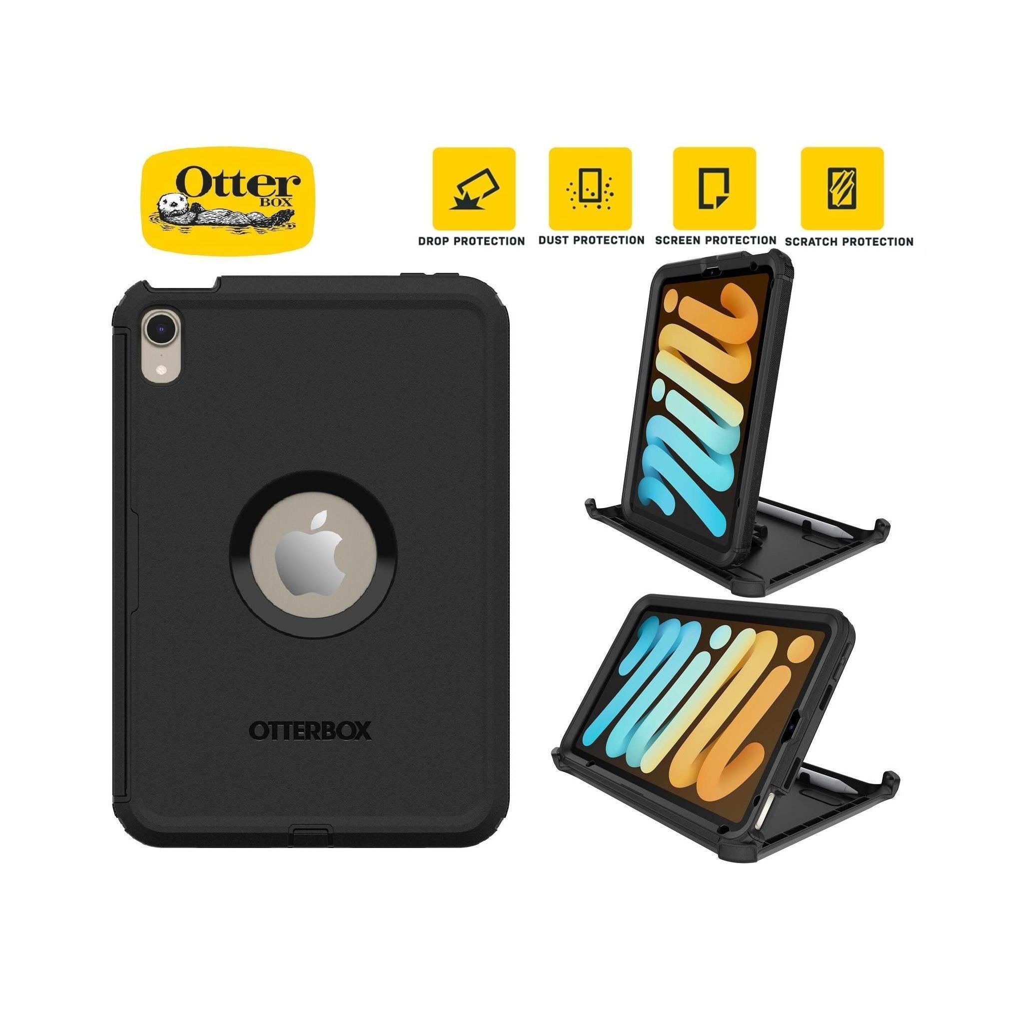OtterBox Defender iPad Mini 8.3" Case Black