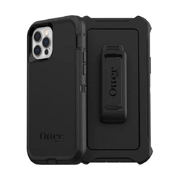 OtterBox Defender iPhone 12 Case Black DROP+ 4X Rugged