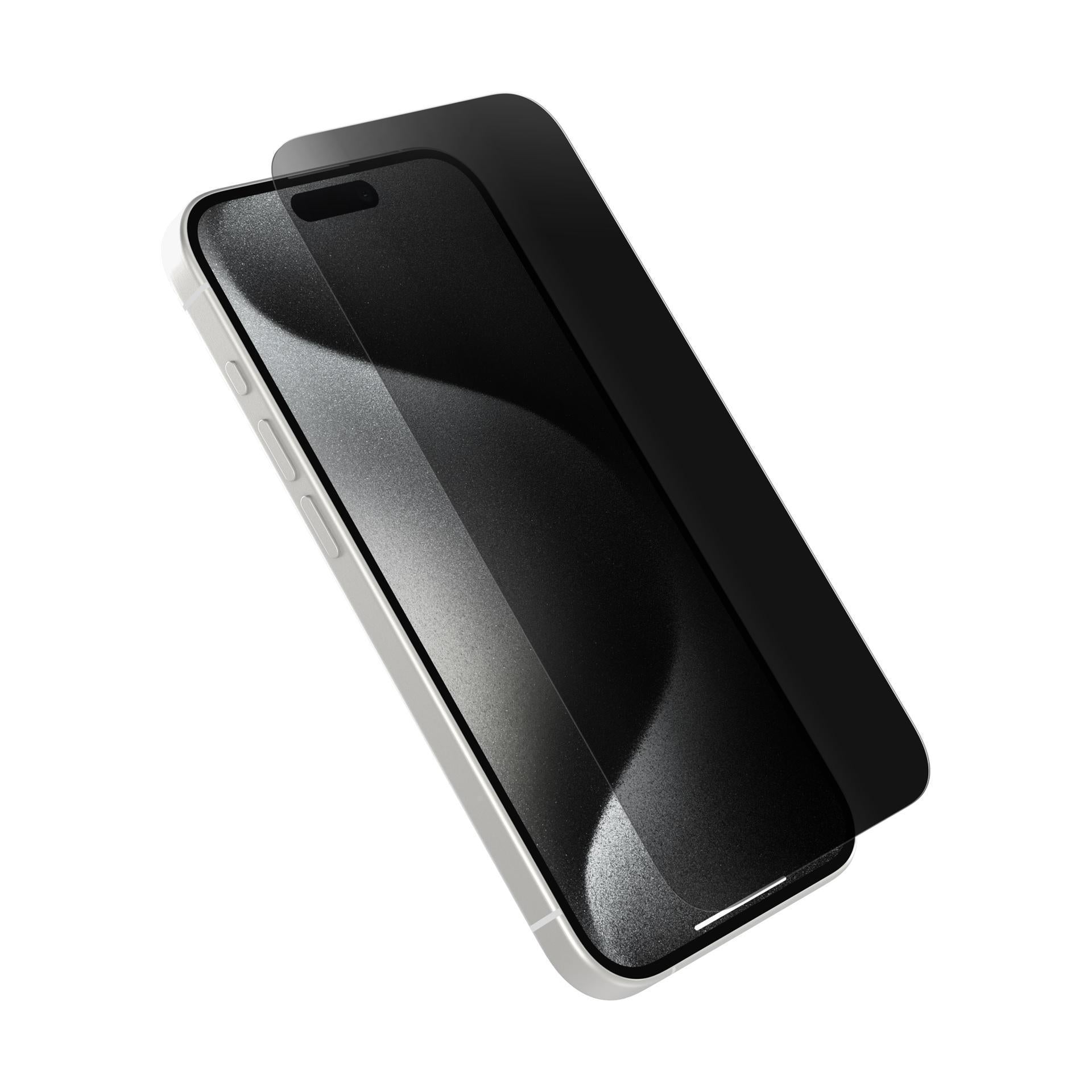 OtterBox Premium Pro Glass Privacy Apple iPhone 16 Pro Max 6.9" Screen Protector Clear