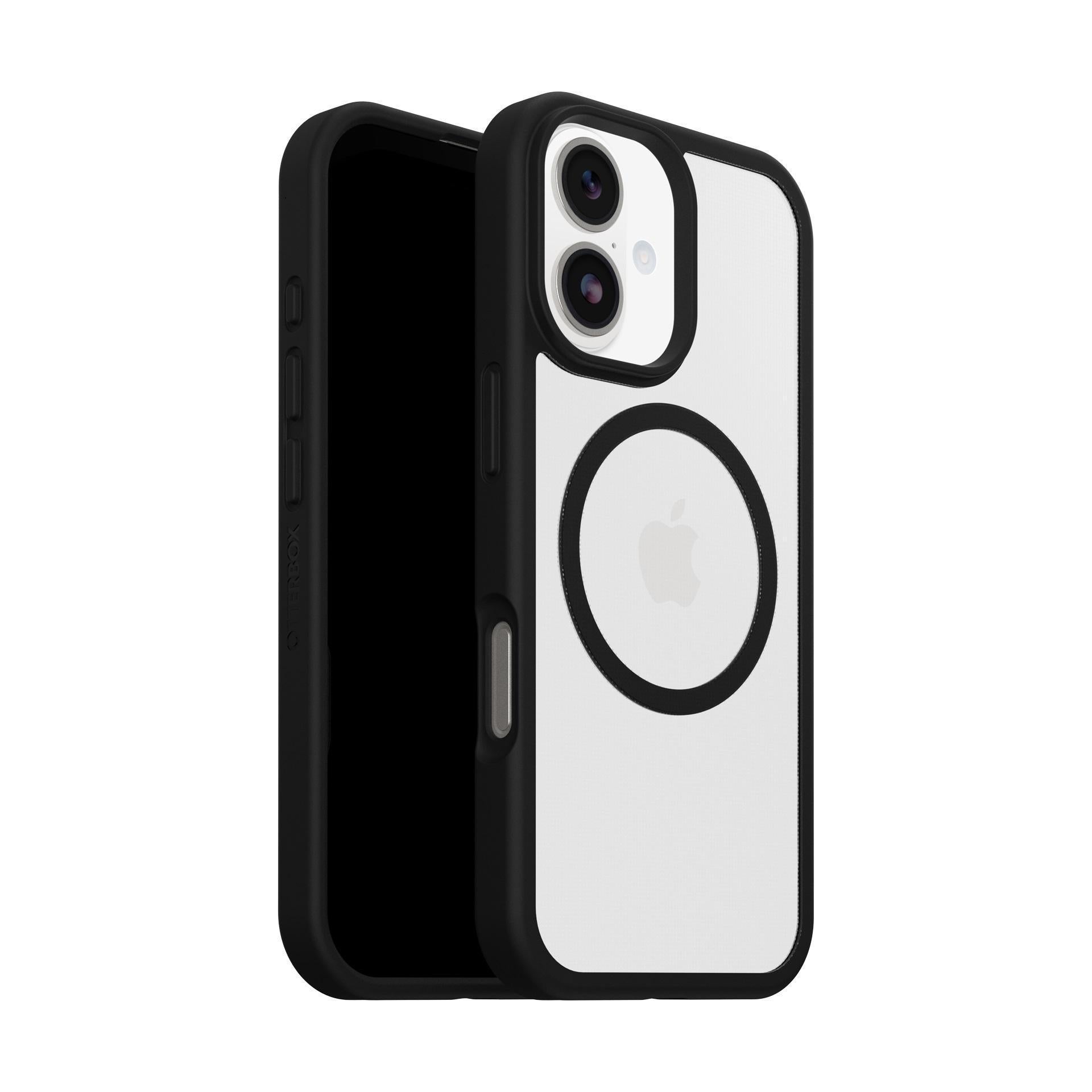 OtterBox React MagSafe iPhone 17 6.3" Case Clear/Black Crystal