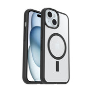 OtterBox React MagSafe iPhone 17e/16e/15/14/13 6.1" Case Clear/Black Crystal