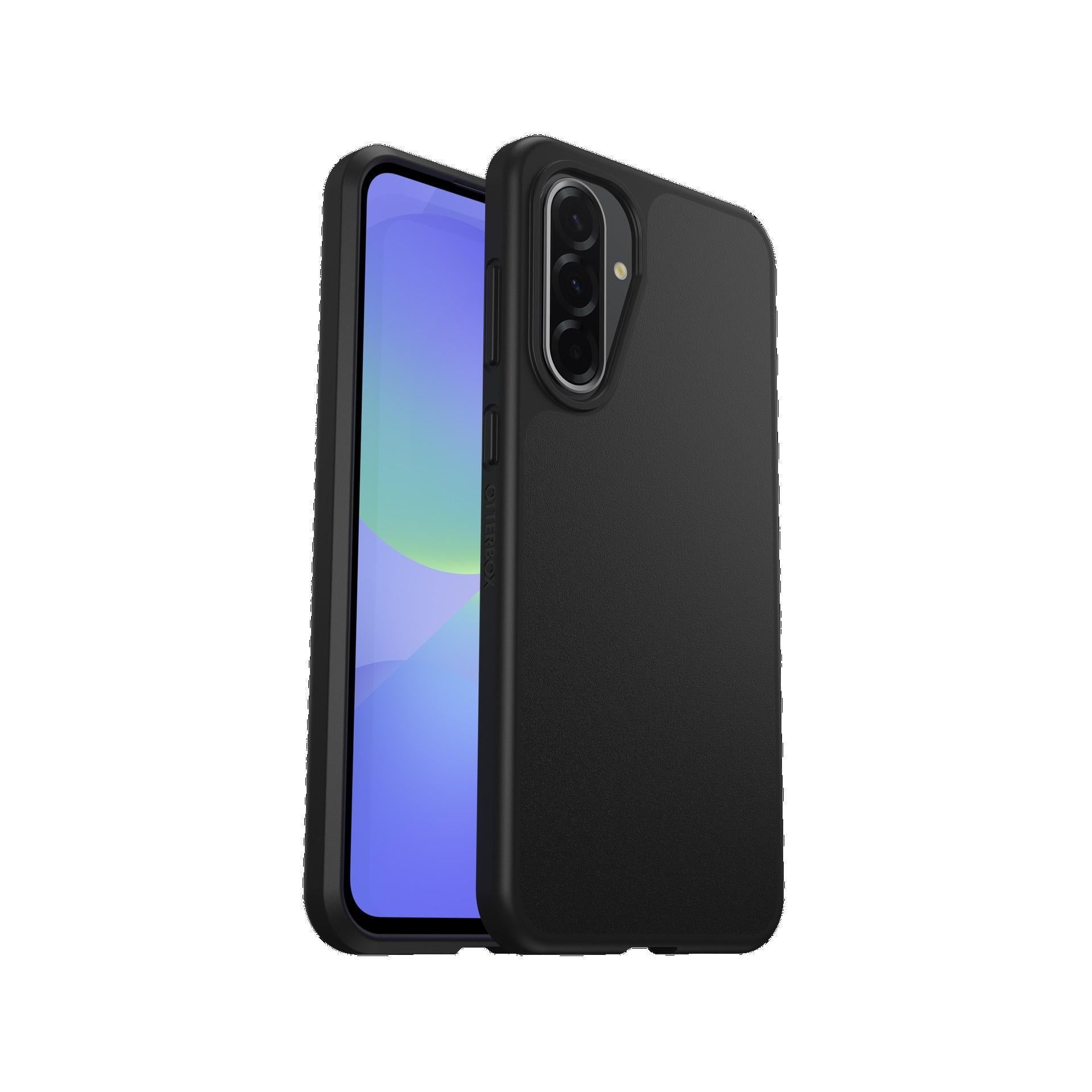 OtterBox React Samsung Galaxy A36 5G 6.7" Case Black Antimicrobial DROP+