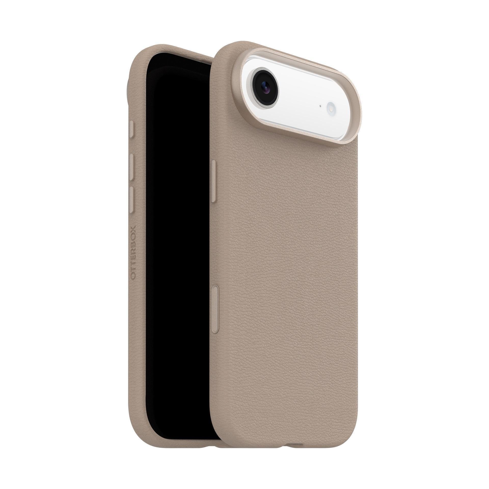 OtterBox Symmetry Cactus Leather MagSafe Apple iPhone Air (6.5") Case Grey Co...