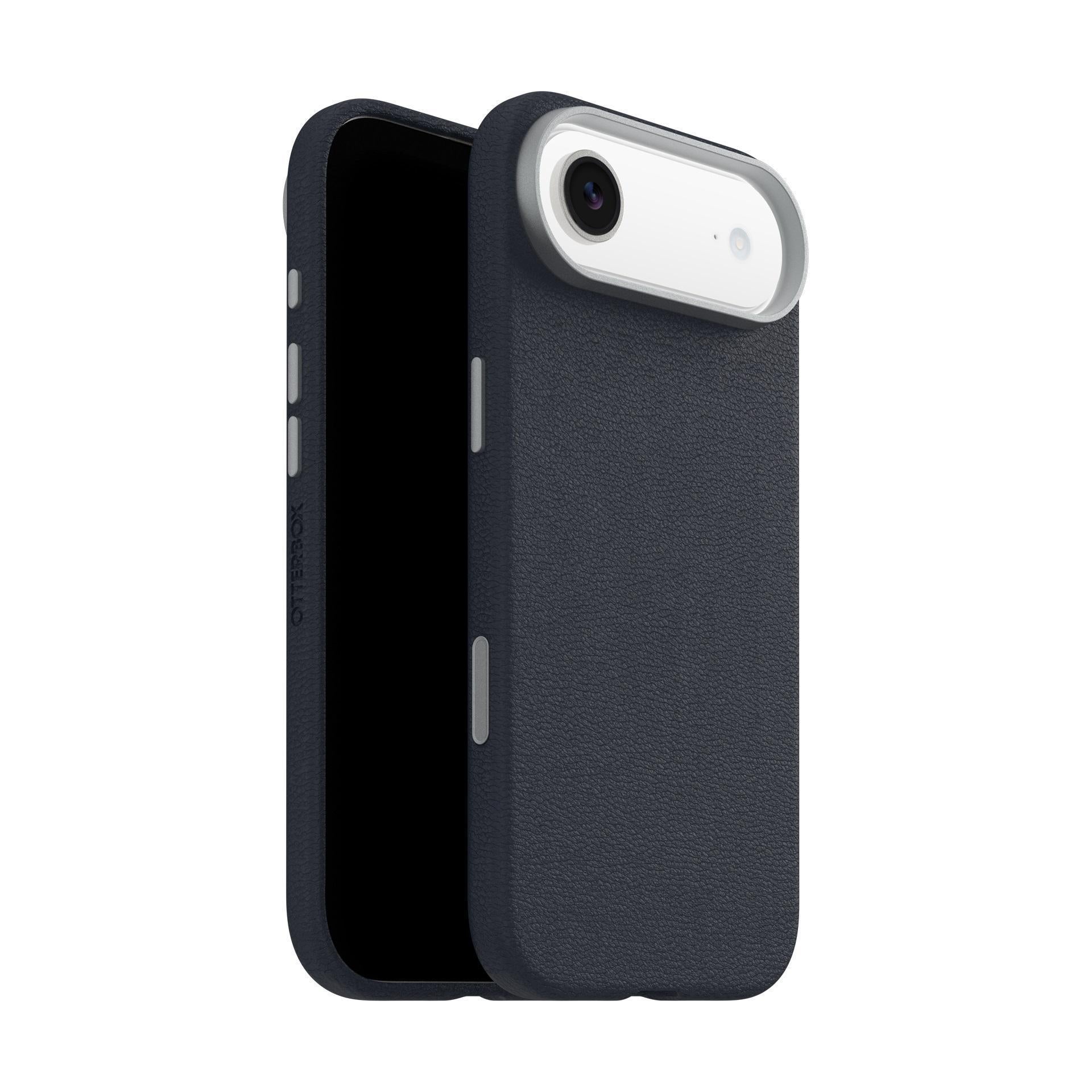 OtterBox Symmetry Cactus Leather MagSafe iPhone Case Blue 6.5" DROP+ 3X Military Standard