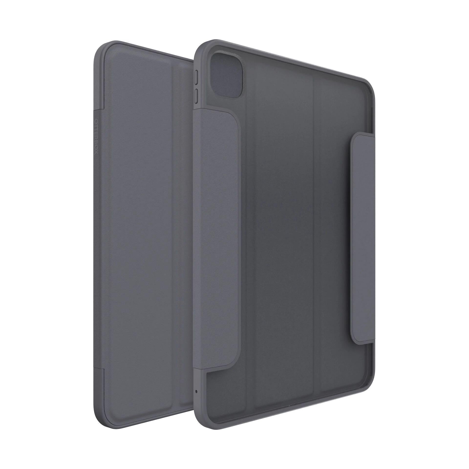 OtterBox Symmetry Folio Apple iPad Pro 11" M5/M4 6th/5th Gen Case Thunderstorm Clear Dark Grey