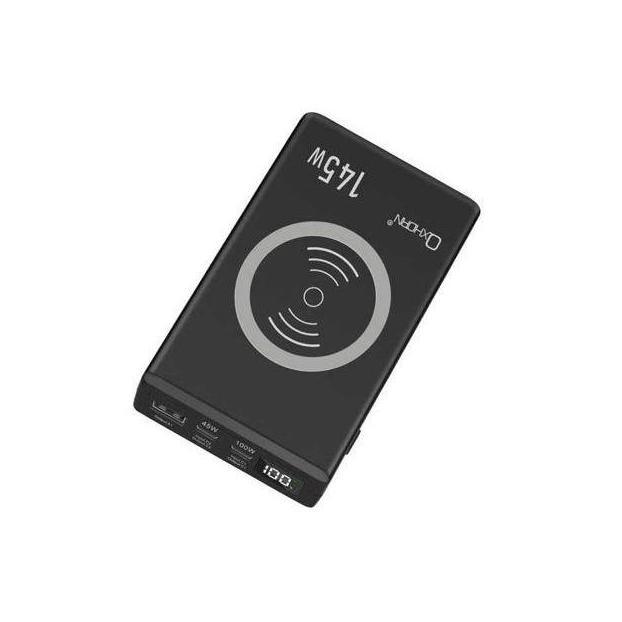 Oxhorn USB C PD Laptop Power Bank 145w 20 000mAh 2 USB-C 1 USB-A Wireless Cha...