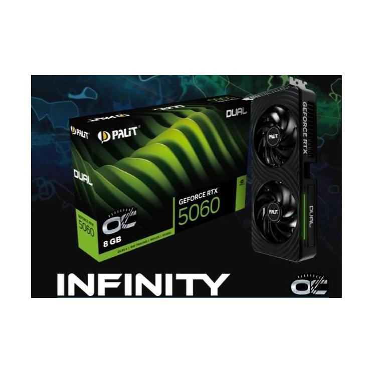 Palit RTX 5060 INFINITY 2 OC 8G GDDR7 28 Gbps Graphics Card