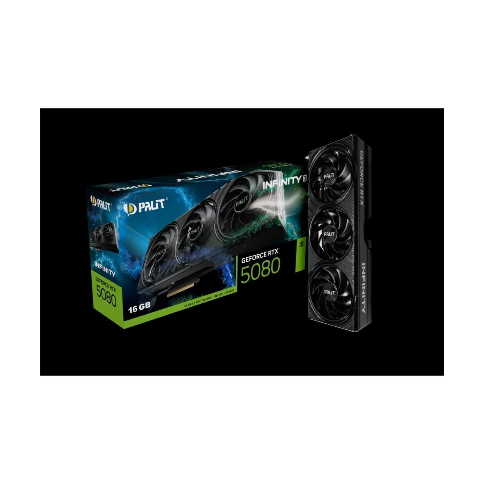 Palit RTX 5080 Infinity 3 16GB GDDR7 Graphics Card