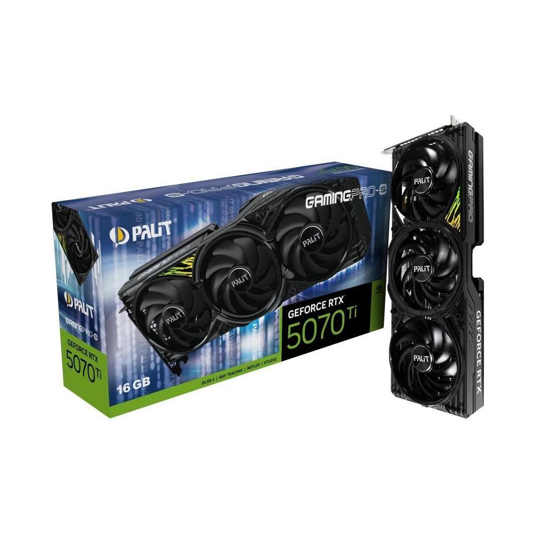 Palit RTX5070Ti GamingPro-S 16GB GDDR7 256bit Graphics Card