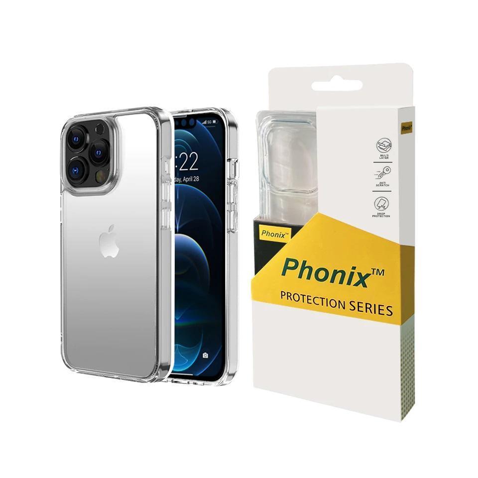 Phonix iPhone 12 Pro Max 6.7" Clear Rock Shockproof Case