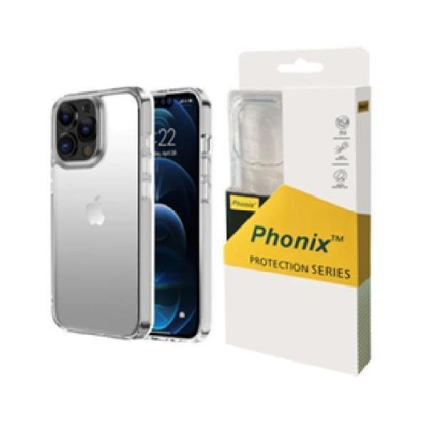 Phonix iPhone 17e/16e/15/14/13 6.1" Clear Rock Shockproof Case