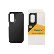 Phonix Rugged Samsung Galaxy A15 5G 6.5" Armor Light Case Black