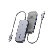 Pisen 11-in-1 Multi-Port USB-C Multiport Hub Adapter Docking Station 4xUSB-A(...